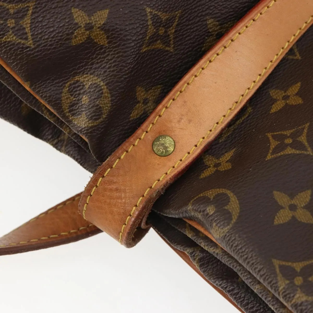 Louis Vuitton Saumur Monogram Canvas, Brown, Canvas, Shoulder Bag