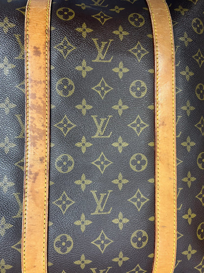 Louis Vuitton Keepall Monogram Canvas, Brown, Canvas, Travel Bag
