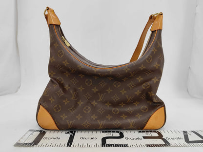 Louis Vuitton Boulogne Monogram Canvas, Brown, Canvas, Handbag