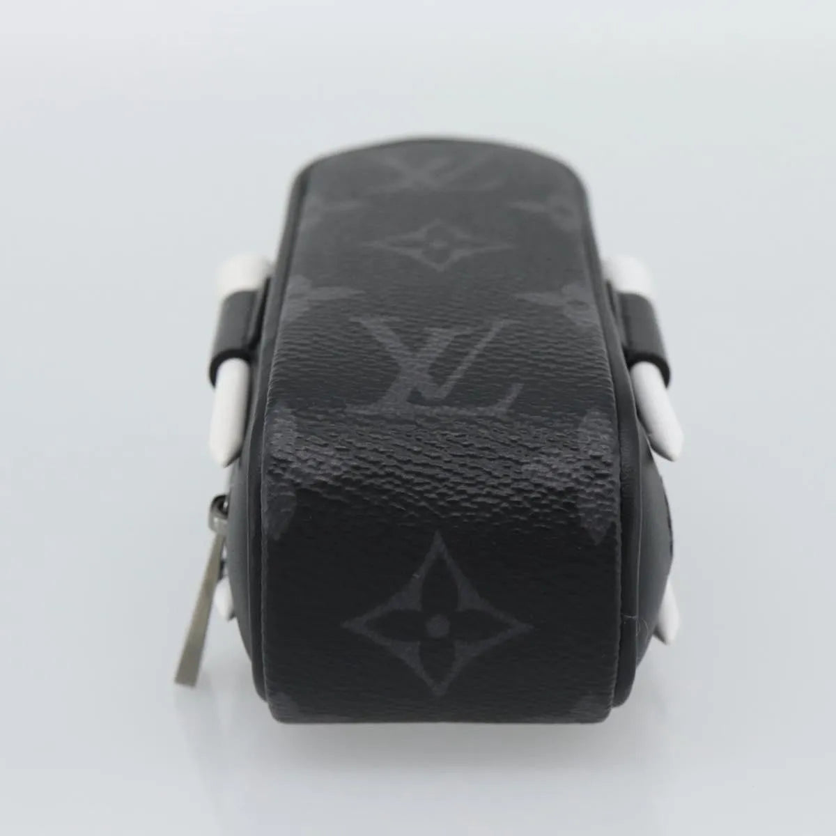 Louis Vuitton golf ball case monogram, Black, Canvas, Clutch