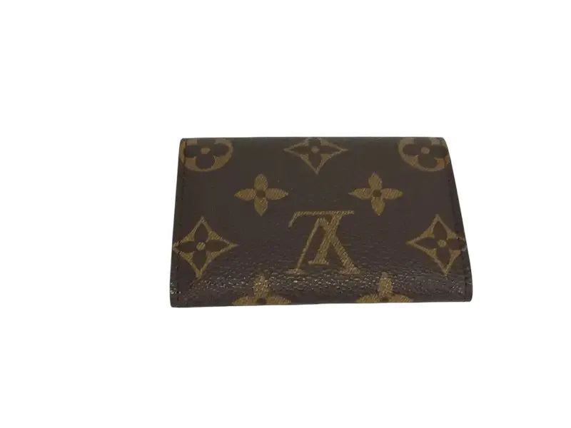 Louis Vuitton Porte-Monnaie Coin Purse Monogram Canvas, Brown, Canvas, Wallet