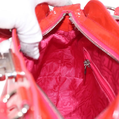 Salvatore Ferragamo Marisa Patent leather, Red, Patent Leather, Handbag