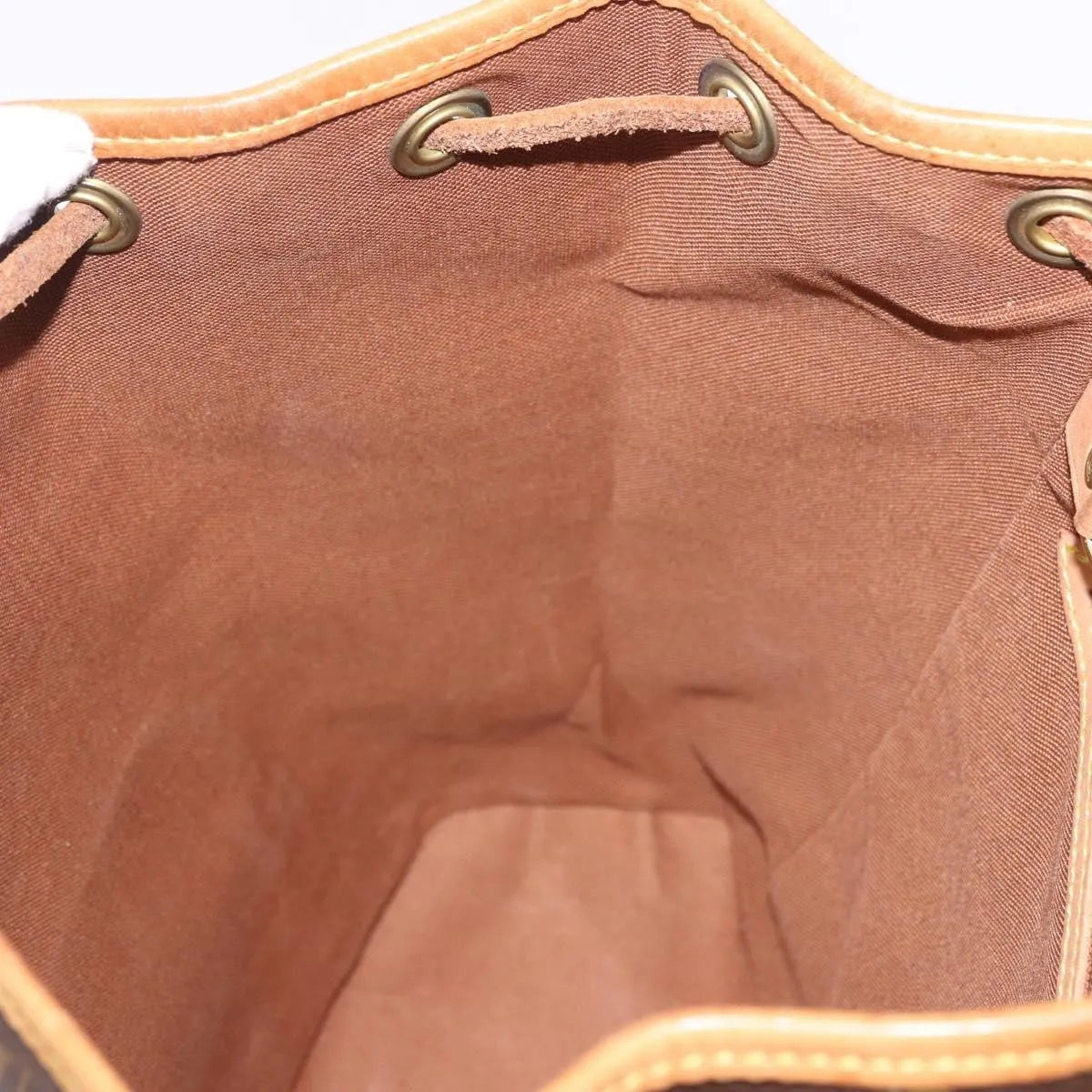Louis Vuitton Vintage Montsouris Monogram Canvas, Brown, Canvas, Backpack