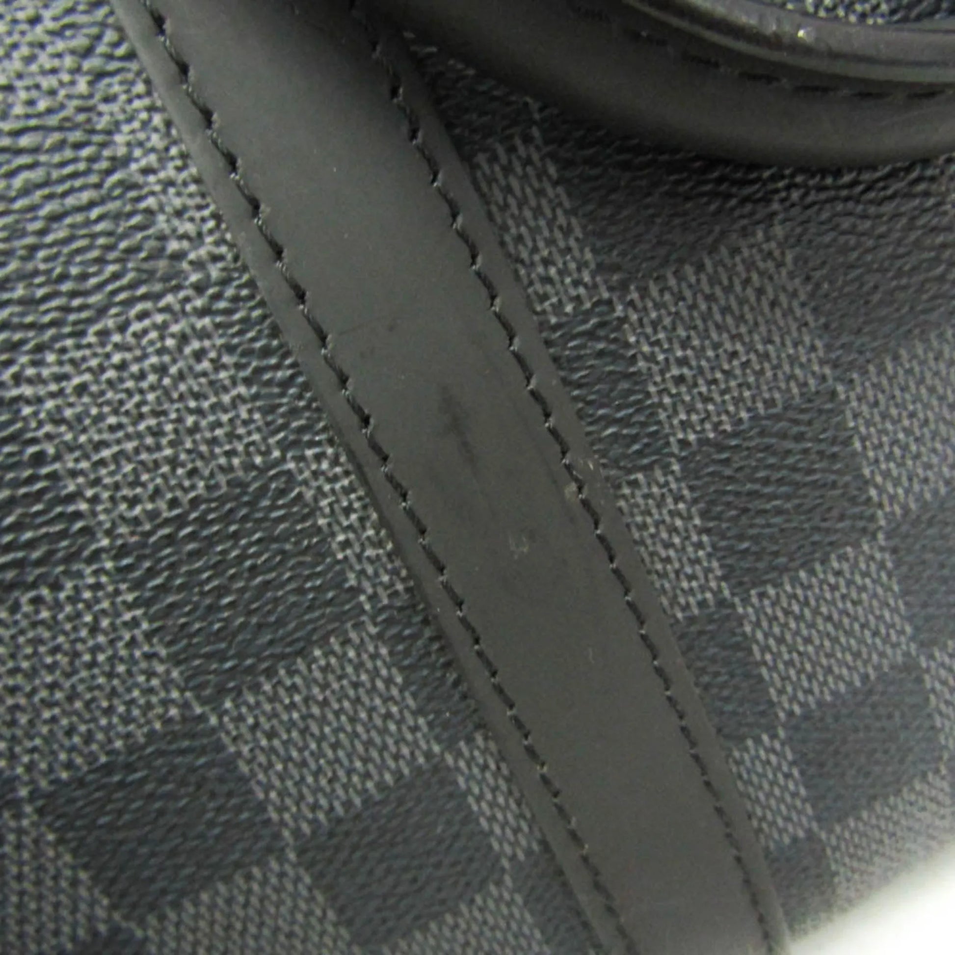 Louis Vuitton Porte-Documents Voyage Damier, Black, Canvas, Briefcase