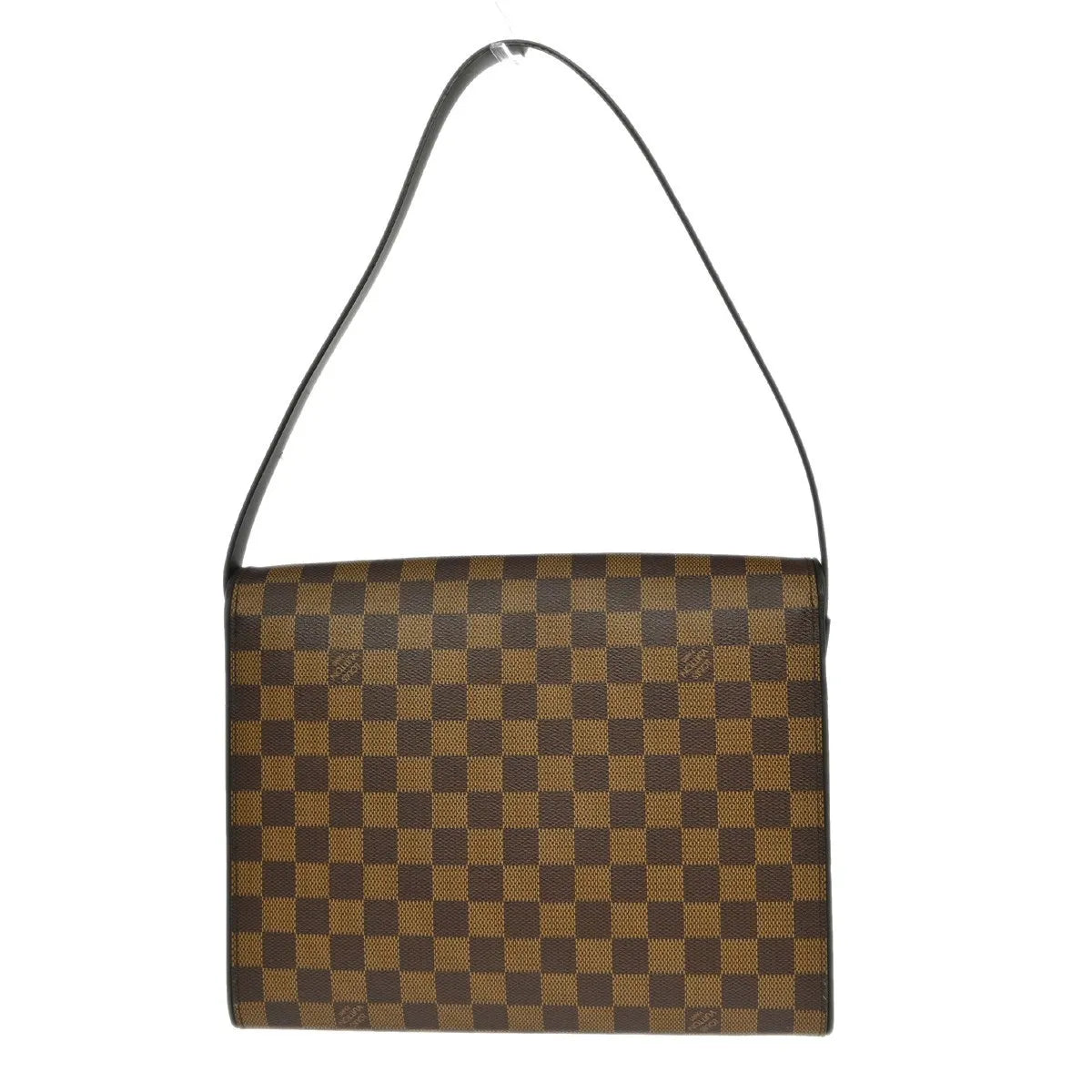 Louis Vuitton Tribeca Carre Damier, Brown, Canvas, Shoulder Bag