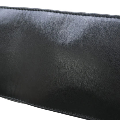 Chanel Chocolate Bar CC Tote Quilted Leather, Black, Leather, Tote Bag