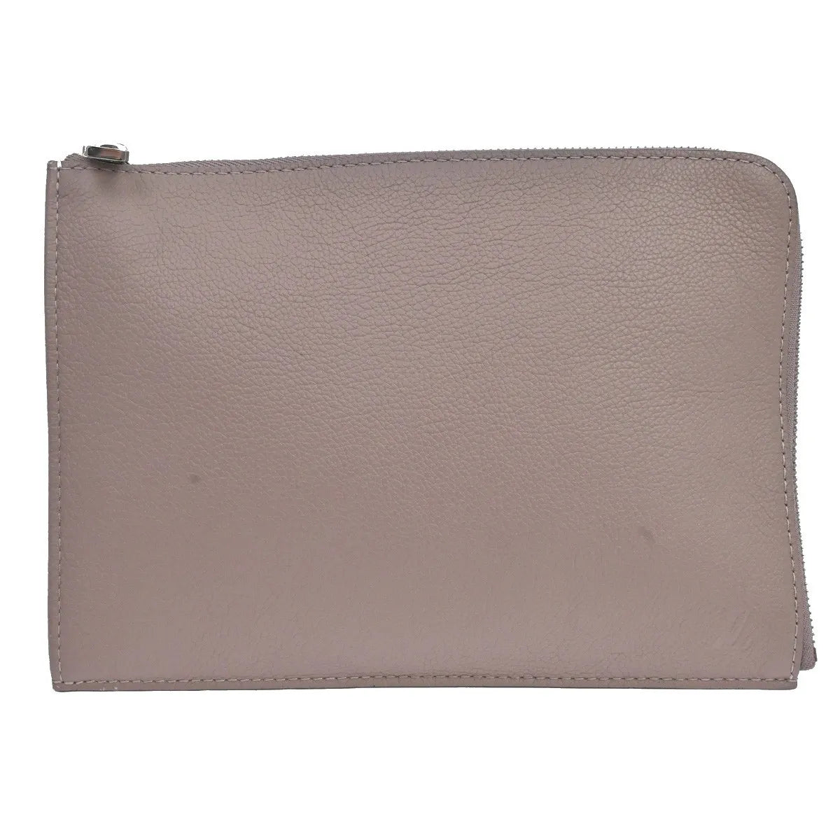 Louis Vuitton Zip Around Pochette Jour Leather, Beige, Calfskin, Clutch