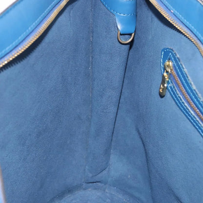 Louis Vuitton Saint Jacques Epi, Blue, Leather, Shoulder Bag