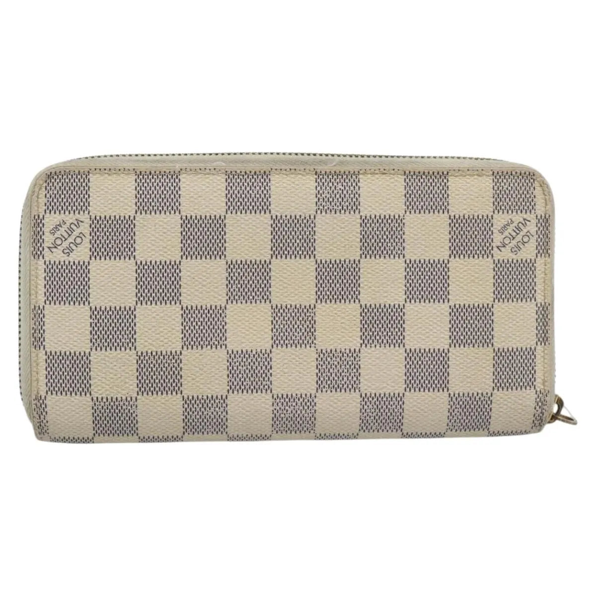 Louis Vuitton Zippy Organizer Damier Ebene, Beige, Canvas, Wallet
