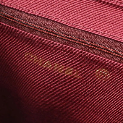 Chanel Vintage Crescent Flap Horizontal Quilted Velvet, Black, Velvet, Shoulder Bag