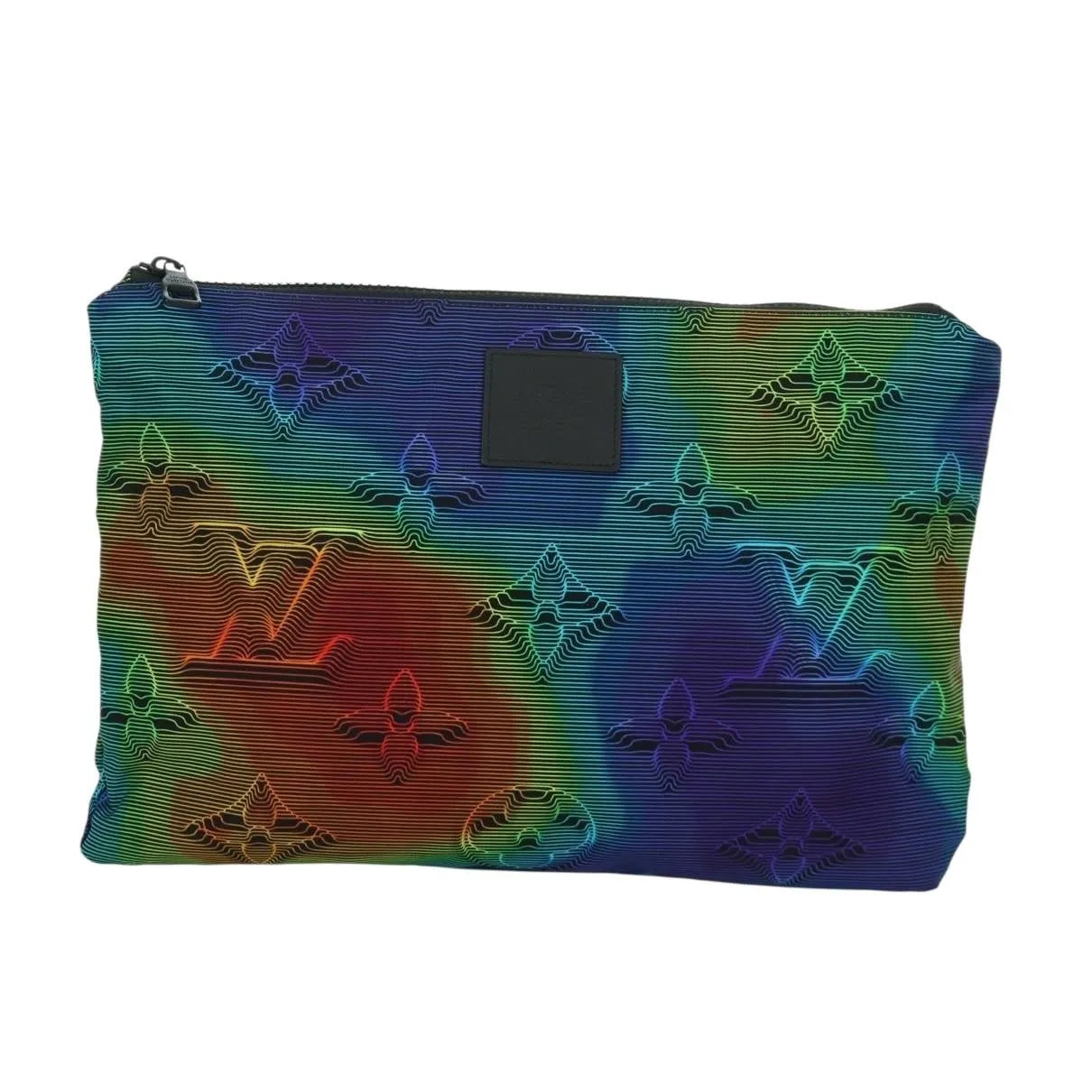 Louis Vuitton Reversible Limited Edition 2054 Monogram Textile, Multicolour, Nylon, Clutch