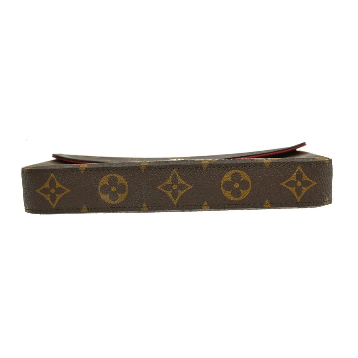 Louis Vuitton Pochette Felicie Monogram, Brown, Canvas, Clutch