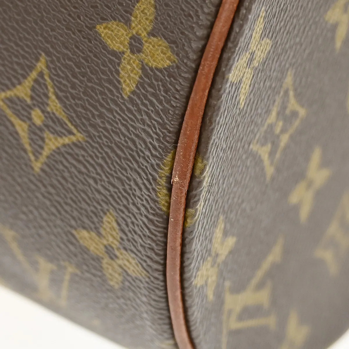 Louis Vuitton Papillon Monogram, Brown, Canvas, Handbag