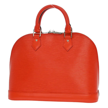 Louis Vuitton Alma Epi Leather, Red, Leather, Handbag