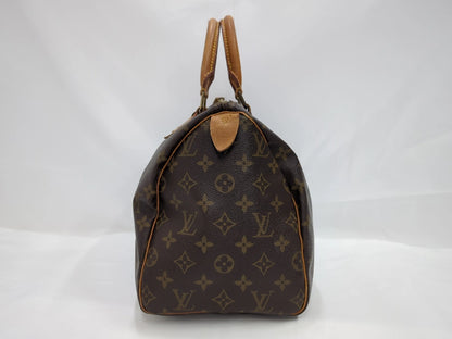 Louis Vuitton Speedy Monogram Canvas, Brown, Canvas, Handbag