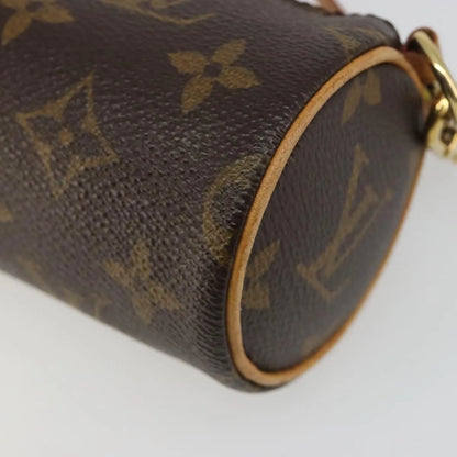 Louis Vuitton Pochette Papillon Monogram, Brown, Canvas, Clutch