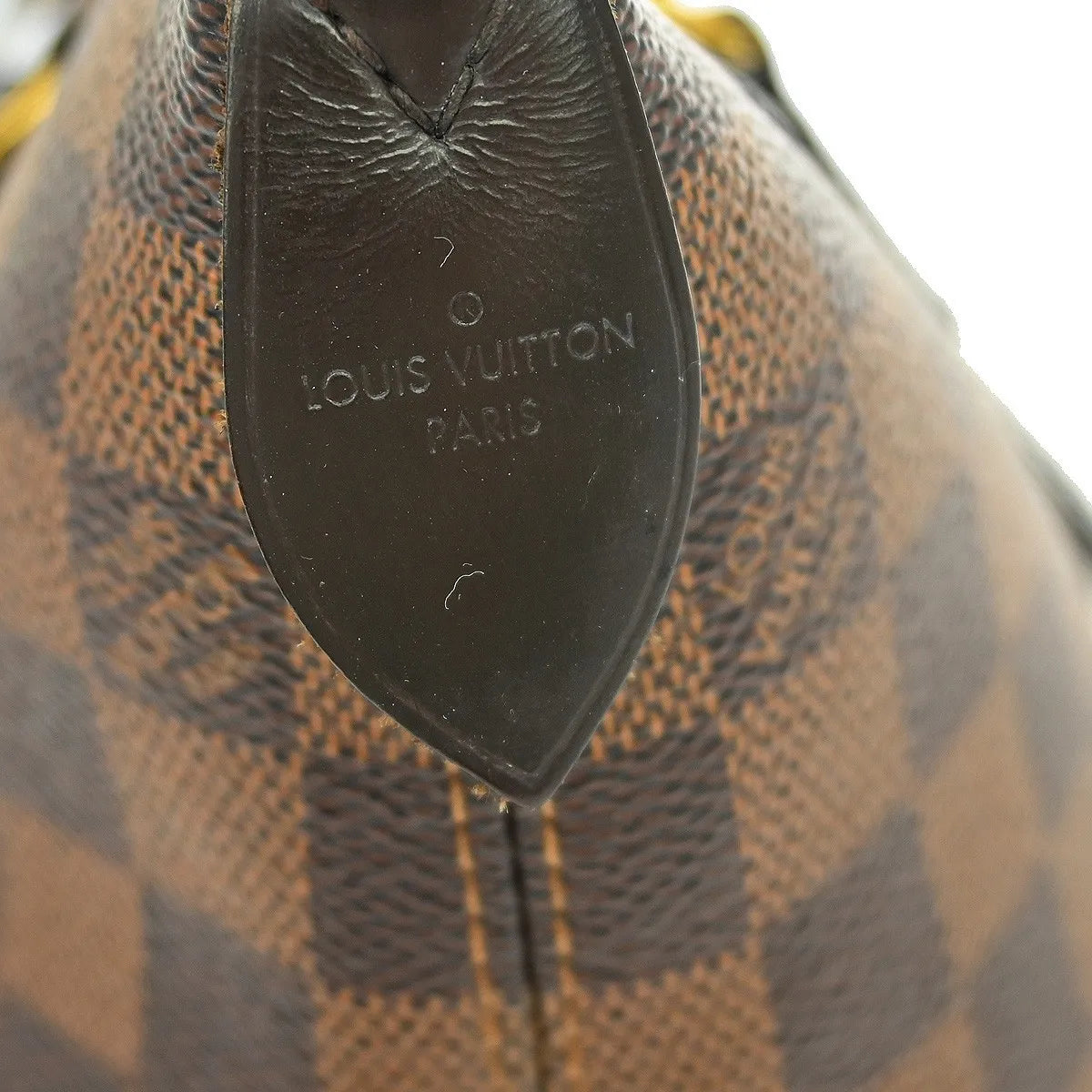 Louis Vuitton Iena Tote Damier, Brown, Canvas, Tote Bag