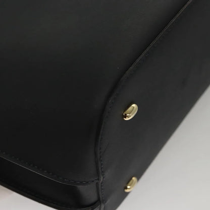 Celine vintage Leather, Navy, Leather, Handbag