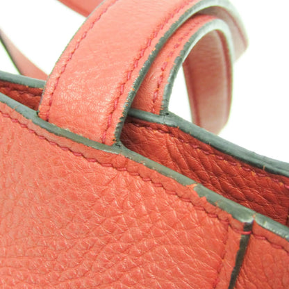Prada Vintage Tote Leather, Red, Leather, Tote Bag