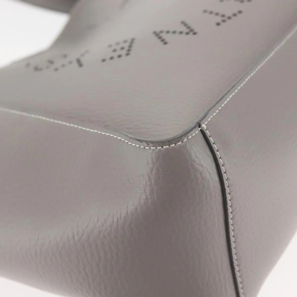 Stella McCartney Alter Tote Leather, Gray, Leather, Tote Bag
