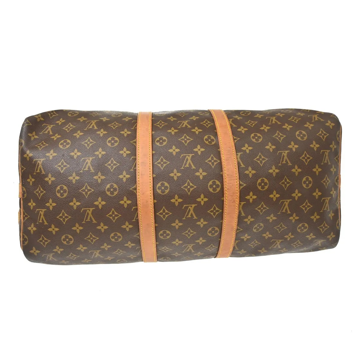 Louis Vuitton Keepall Bandouliere Monogram Canvas, Brown, Canvas, Travel Bag