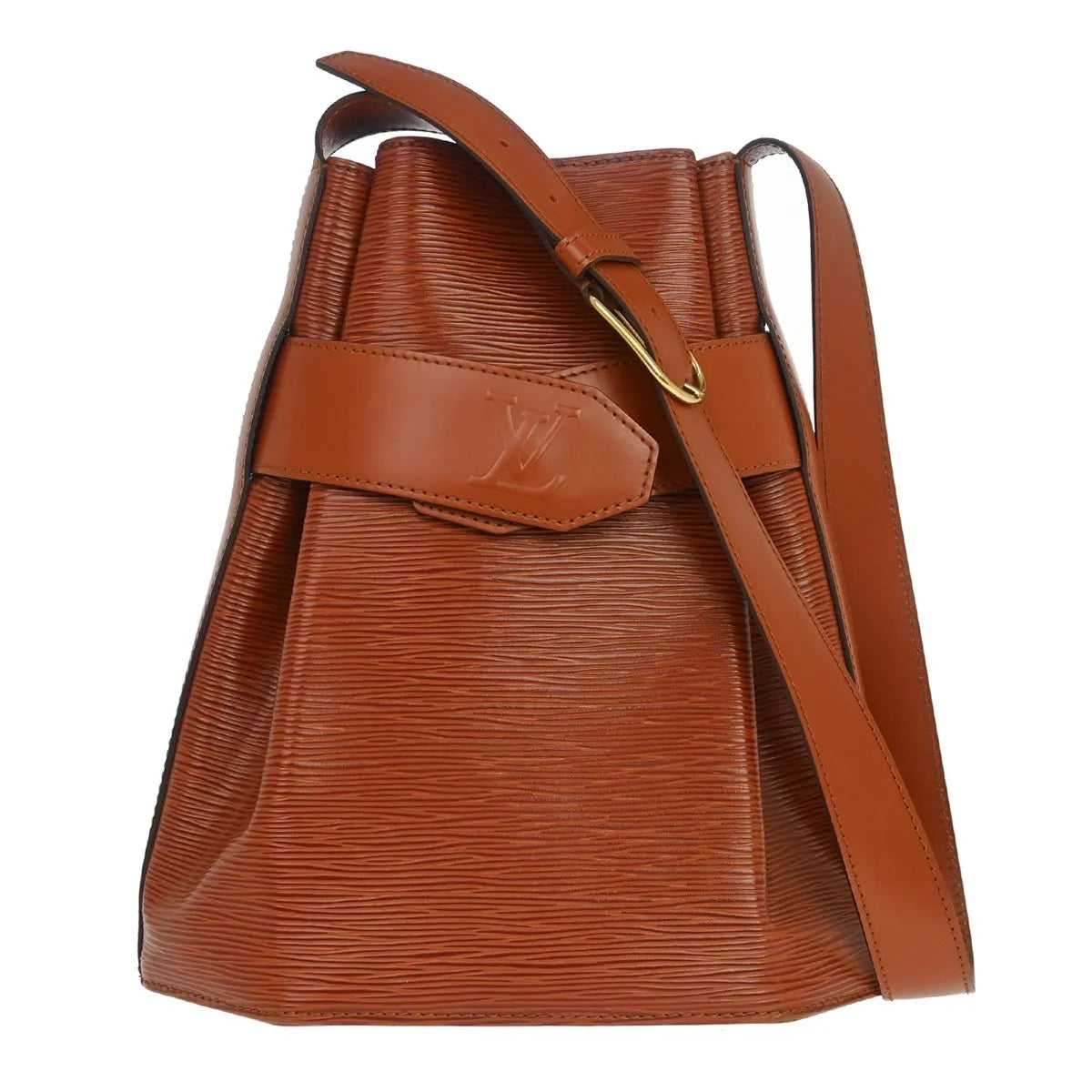 Louis Vuitton Vintage Sac d'Epaule Epi Leather, Brown, Leather, Shoulder Bag
