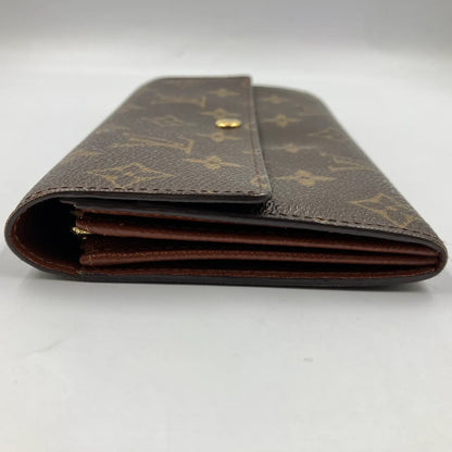Louis Vuitton Virtuose Monogram Empreinte Leather, Brown, Canvas, Wallet