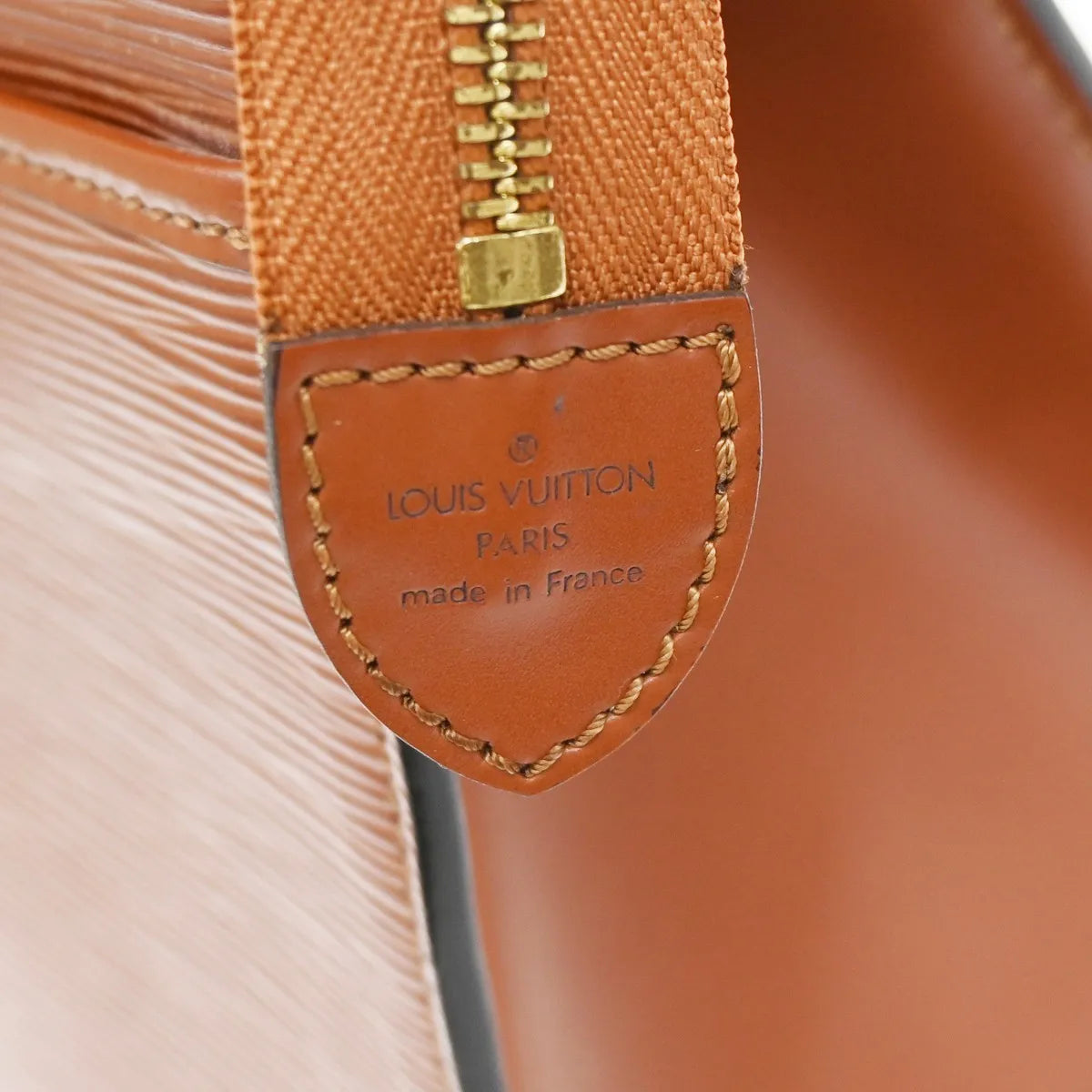 Louis Vuitton Riviera Epi Leather, Brown, Leather, Handbag