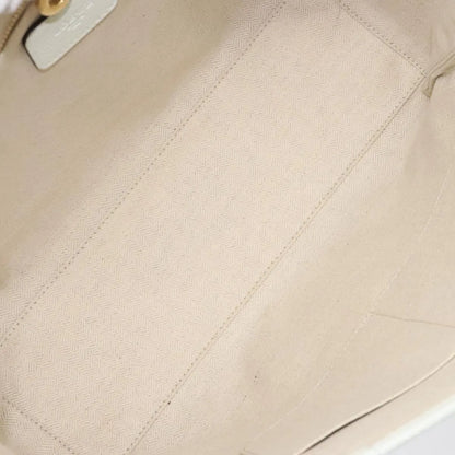 Loewe Heritage Tote Leather, White, Leather, Tote Bag