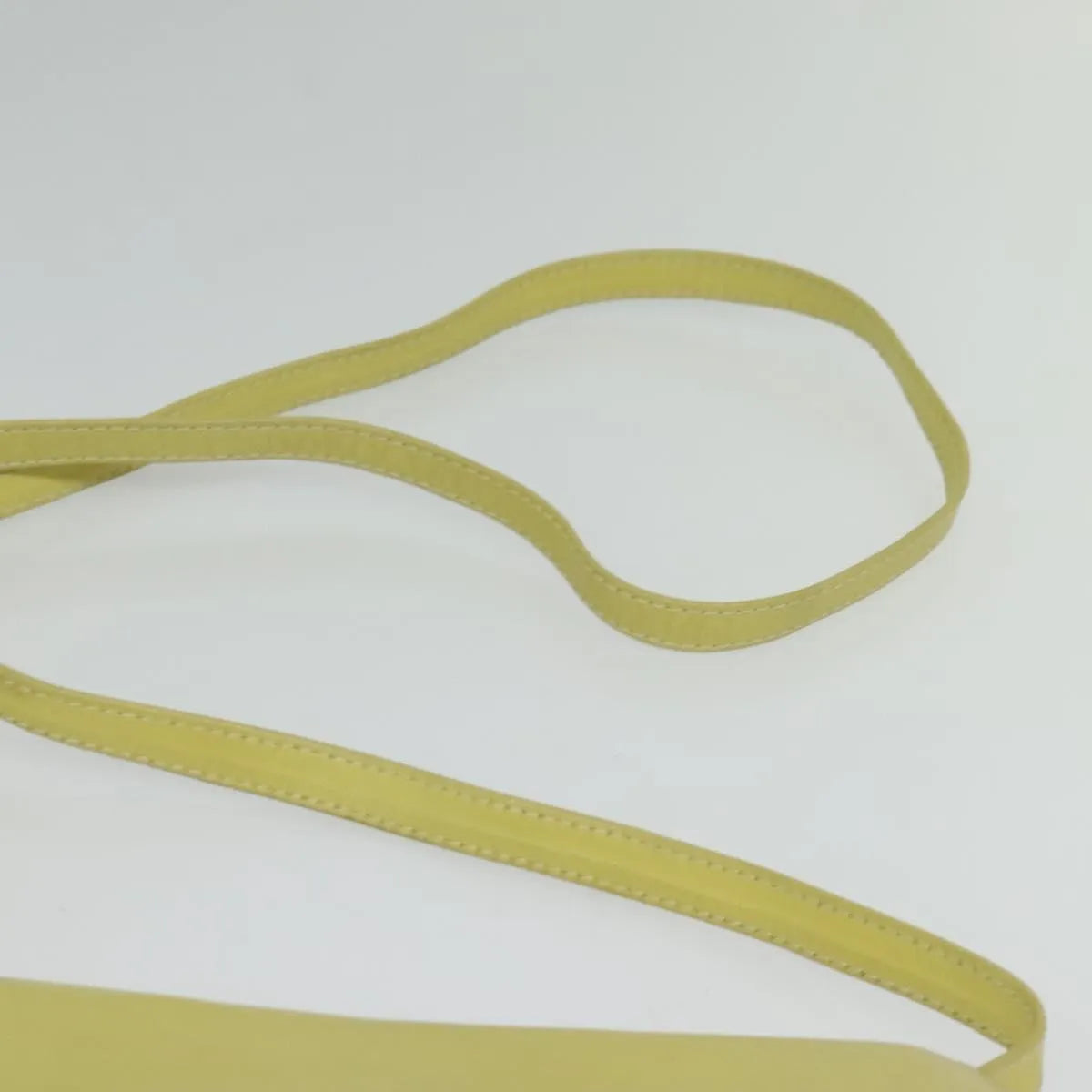 Celine Vintage Leather, Yellow, Leather, Shoulder Bag