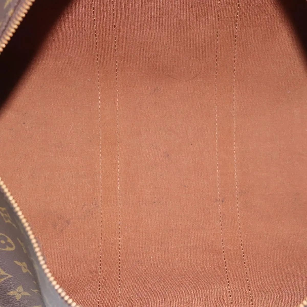 Louis Vuitton Keepall Monogram, Brown, Canvas, Travel Bag