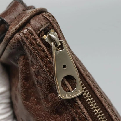 Celine Vintage Leather, Brown, Leather, Shoulder Bag