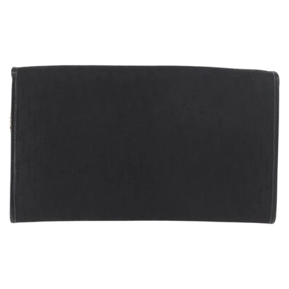 Christian Dior Vintage Honeycomb chain Canvas, Black, Canvas, Shoulder Bag