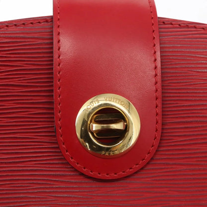 Louis Vuitton Cluny Epi Leather, Red, Leather, Shoulder Bag