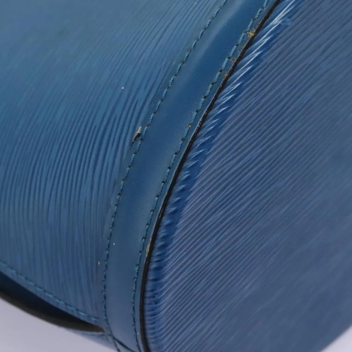 Louis Vuitton Cluny Epi Leather, Blue, Leather, Shoulder Bag