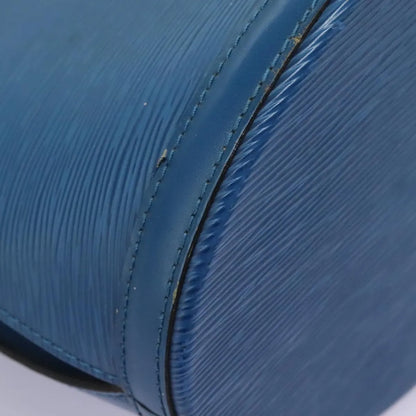 Louis Vuitton Cluny Epi Leather, Blue, Leather, Shoulder Bag