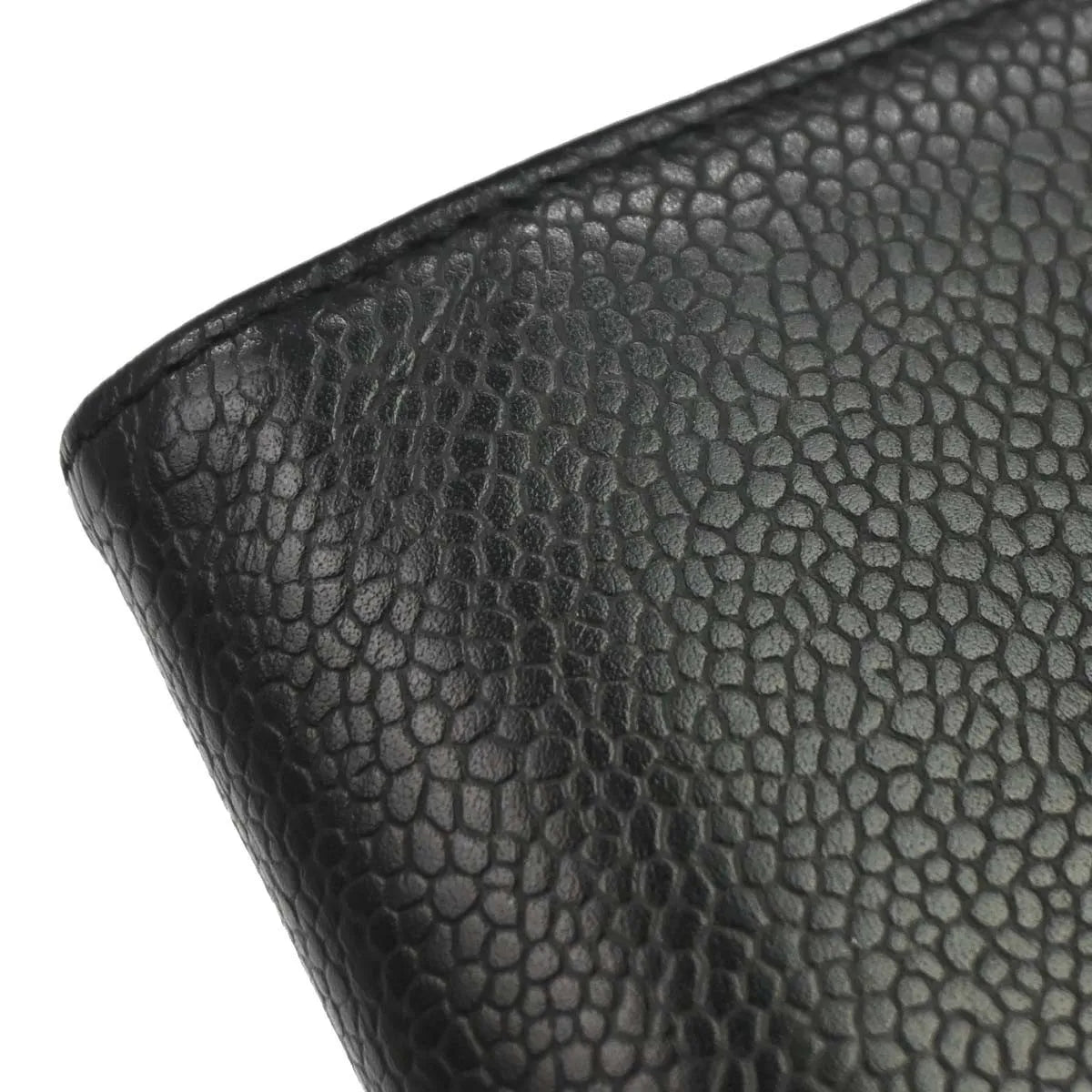 Chanel Timeless CC French Caviar, Black, Leather, Wallet