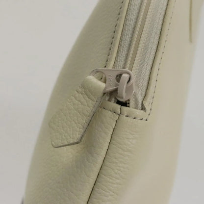 Saint Laurent Vintage Leather, White, Leather, Handbag