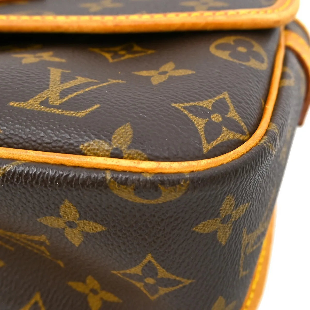 Louis Vuitton Sologne Monogram Canvas, Brown, Canvas, Shoulder Bag
