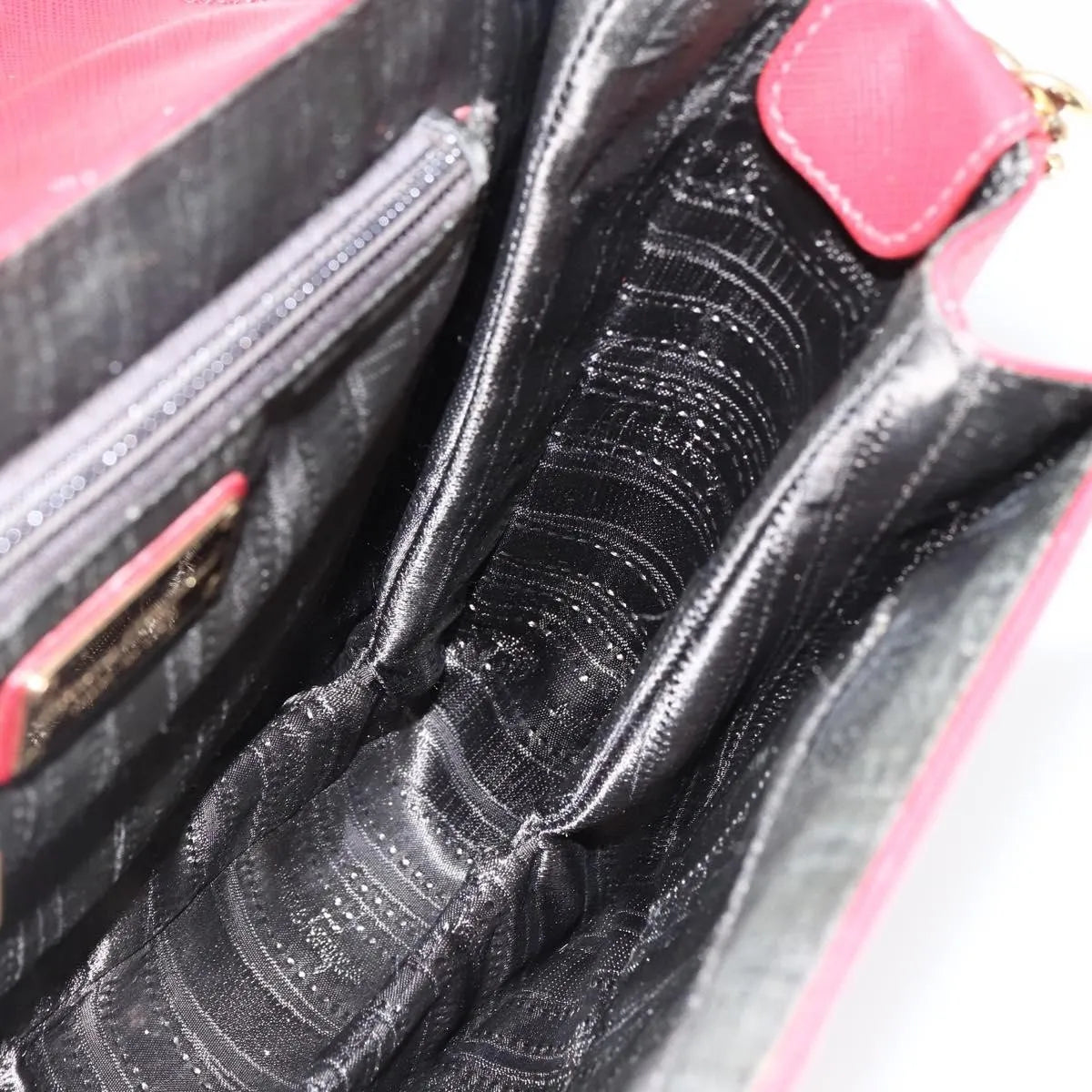 Salvatore Ferragamo Gancini Leather, Red, Leather, Handbag