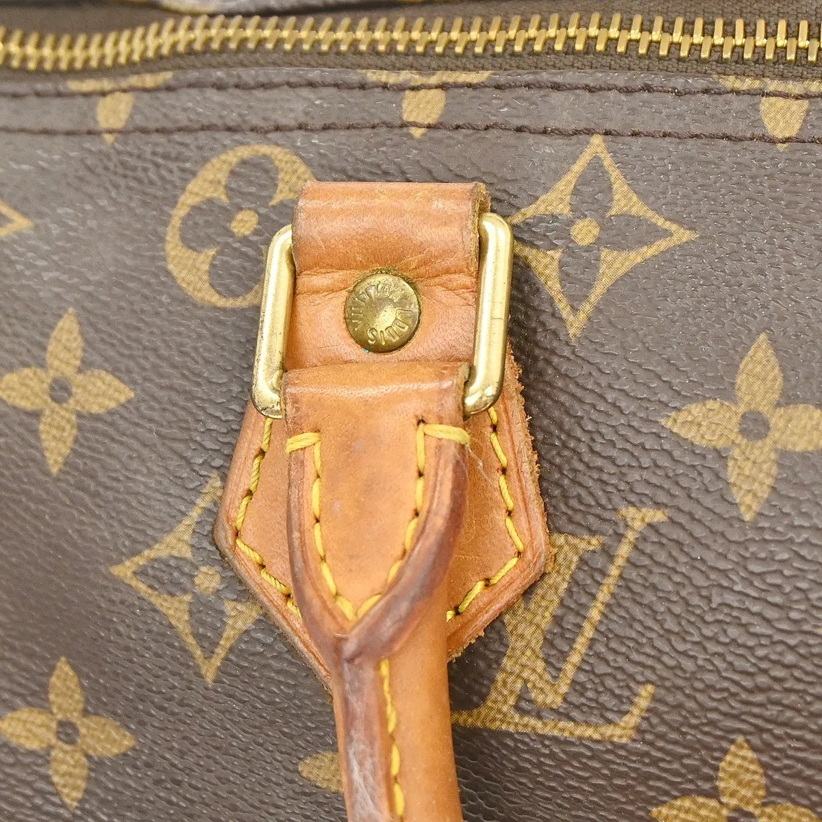 Louis Vuitton Speedy Monogram Canvas, Brown, Canvas, Handbag