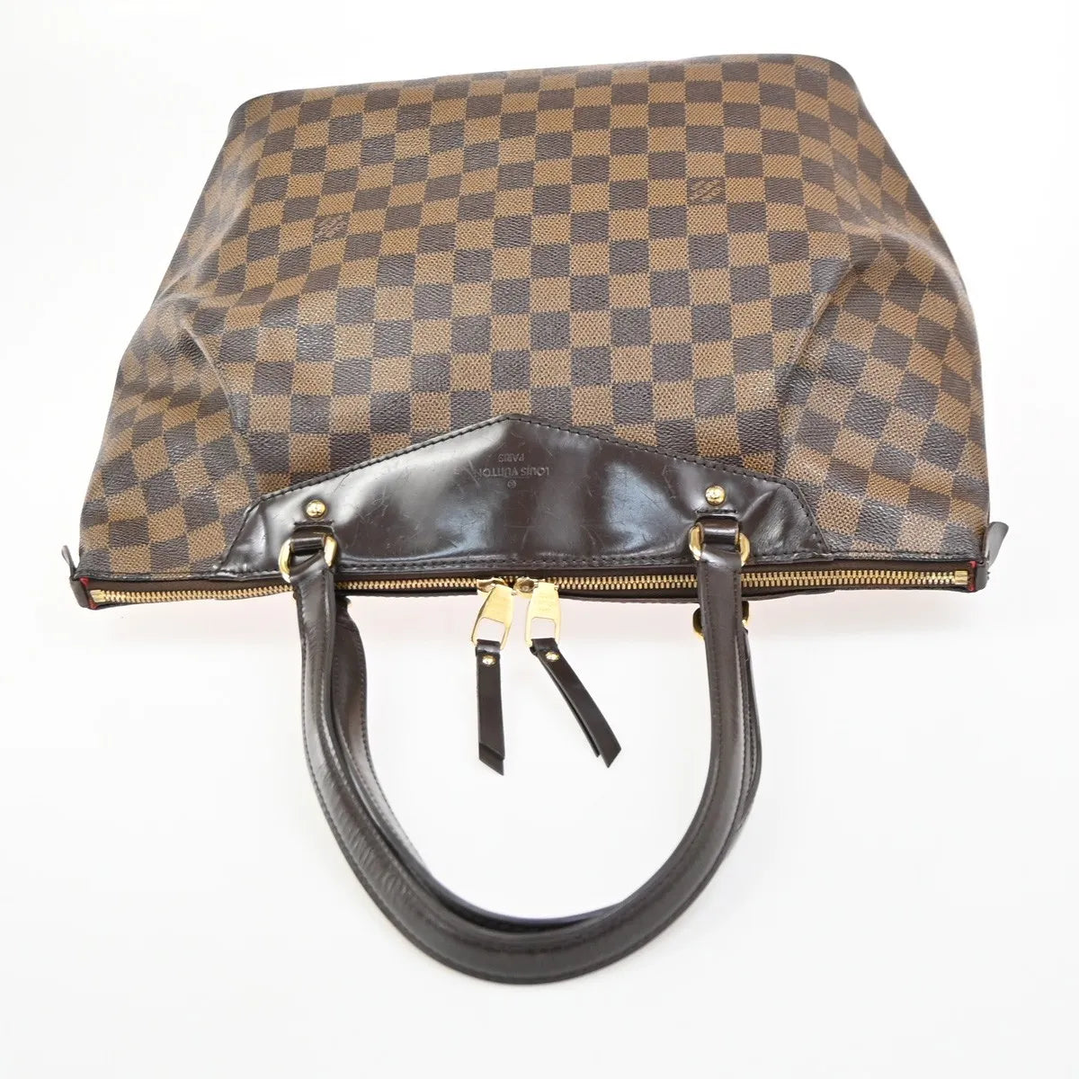 Louis Vuitton Westminster Damier, Brown, Canvas, Tote Bag