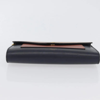 Celine Pocket Envelope Leather, Multicolour, Leather, Shoulder Bag