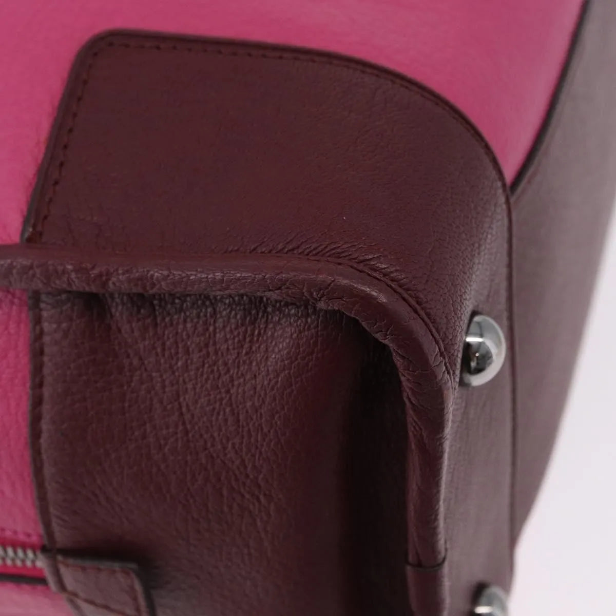 Loewe Amazona Leather, Pink, Leather, Handbag