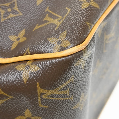 Louis Vuitton Batignolles Monogram, Brown, Canvas, Tote Bag
