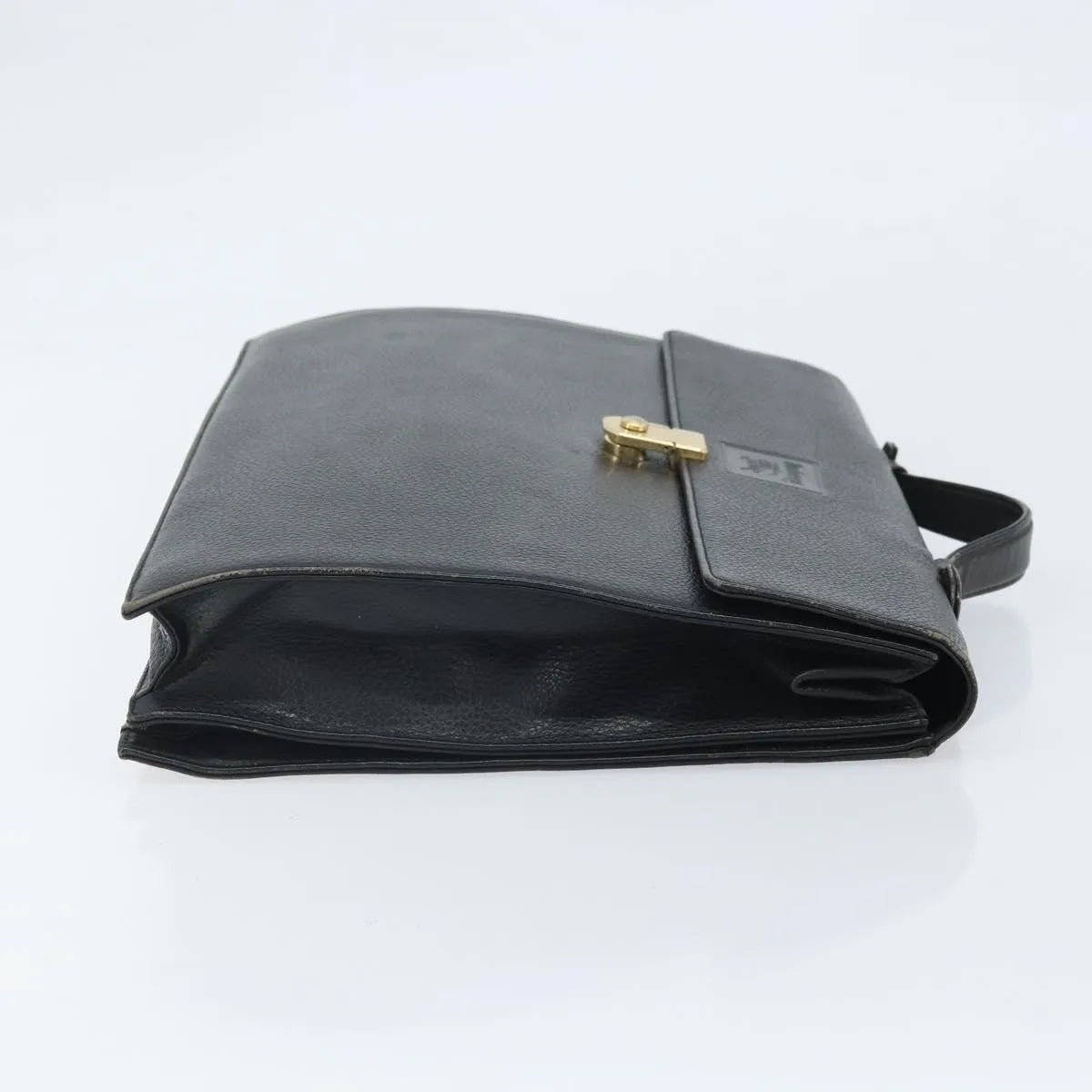 Burberry Vintage Leather, Black, Leather, Briefcase