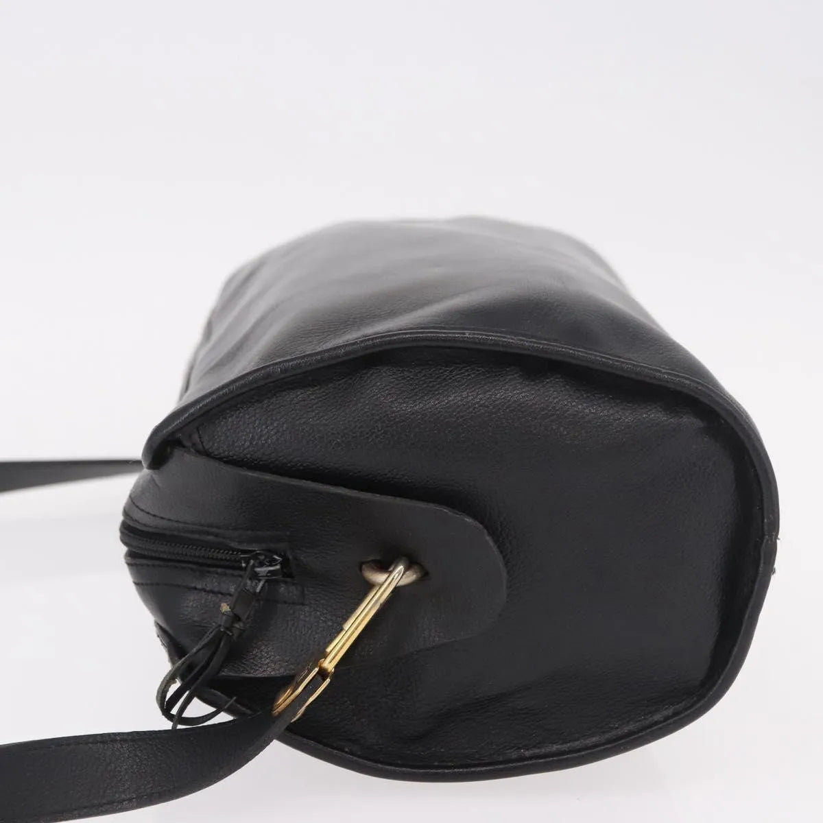 Christian Dior Vintage Leather, Black, Leather, Shoulder Bag