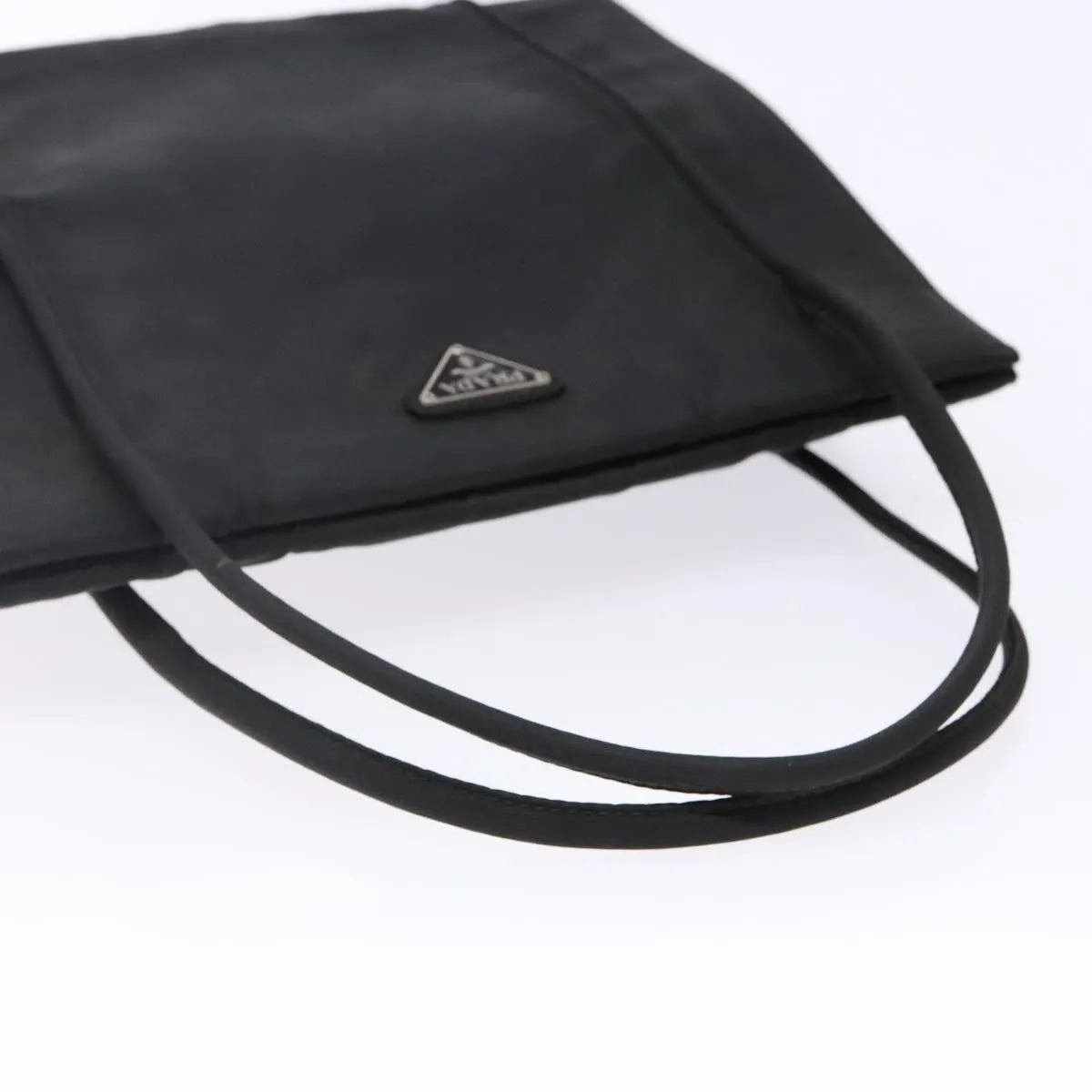 Prada cabas tessuto nylon, Black, Nylon, Handbag