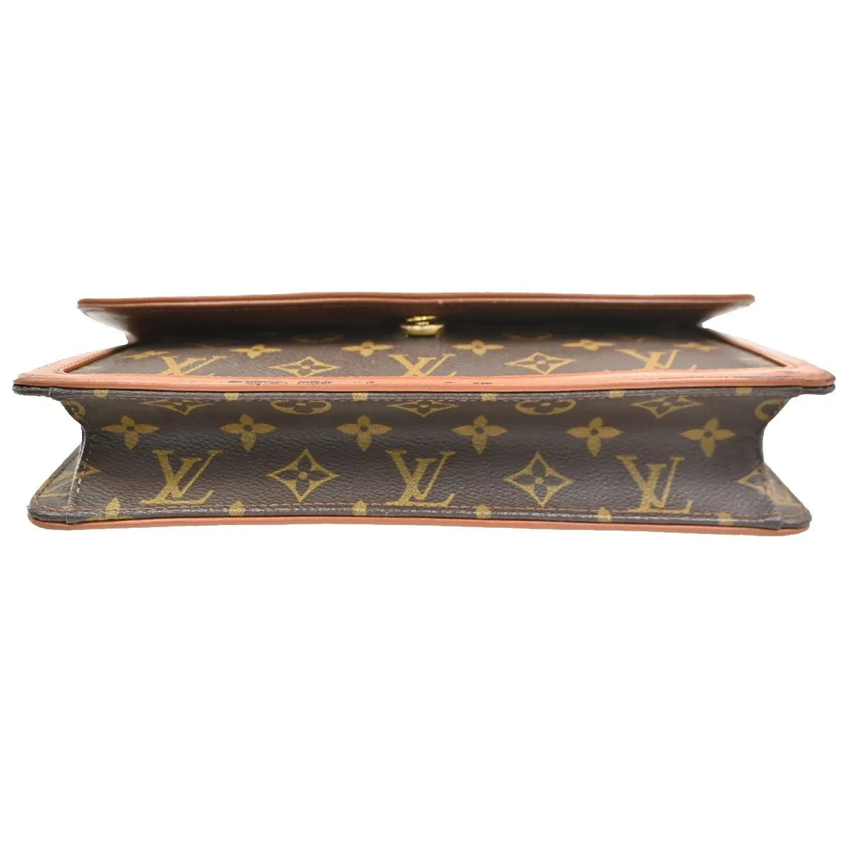Louis Vuitton Dame Pochette Monogram Canvas, Brown, Canvas, Clutch