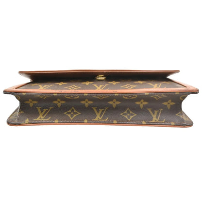 Louis Vuitton Dame Pochette Monogram Canvas, Brown, Canvas, Clutch
